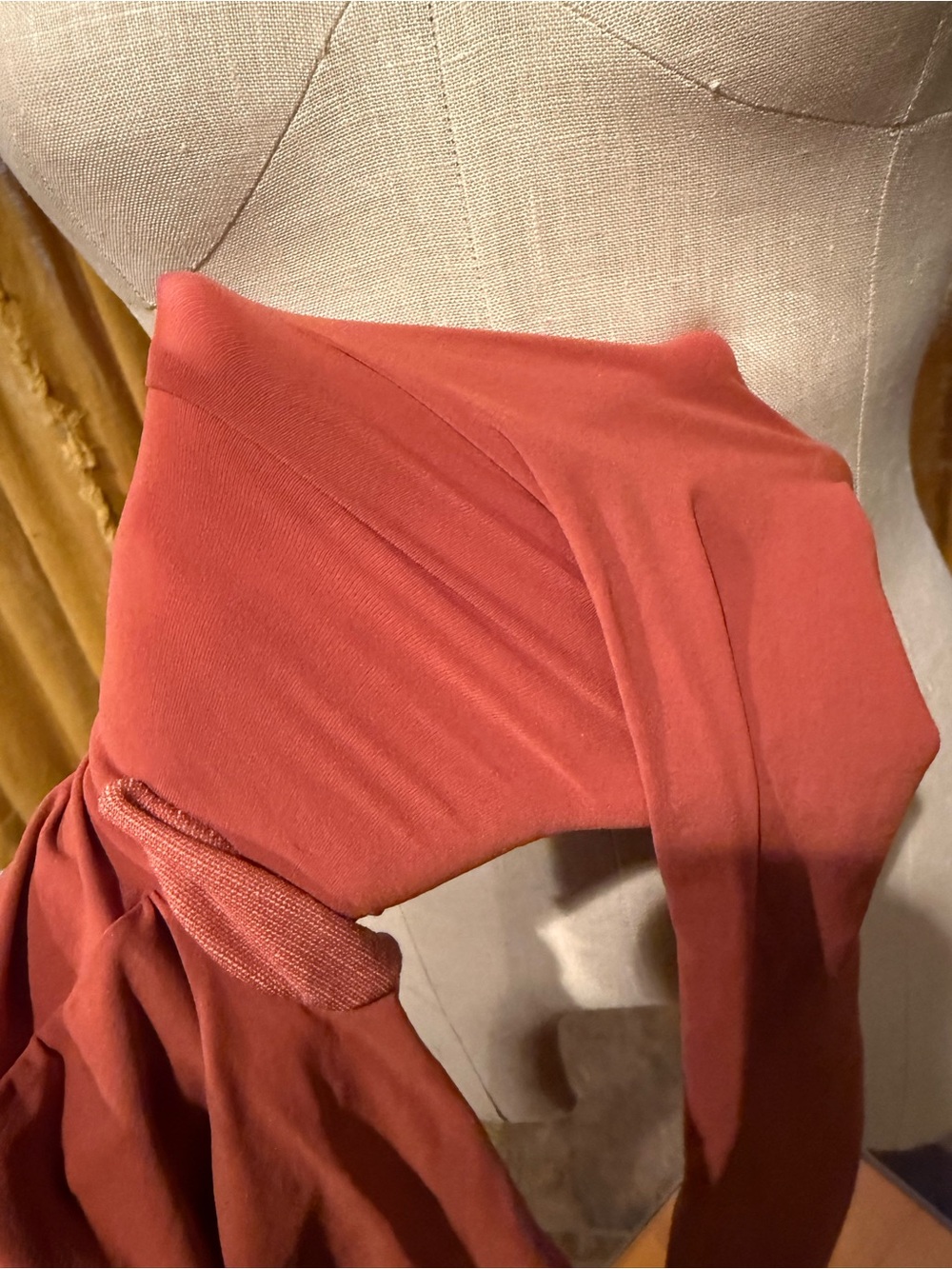 Rust Red Tights - Picture 2 of 2